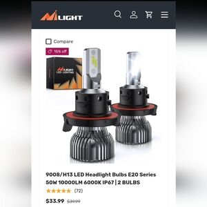 🙈Cant Believe The Price I Just Set🙉!!! BRAND NEW IN BOX- NIlight LED Headlight